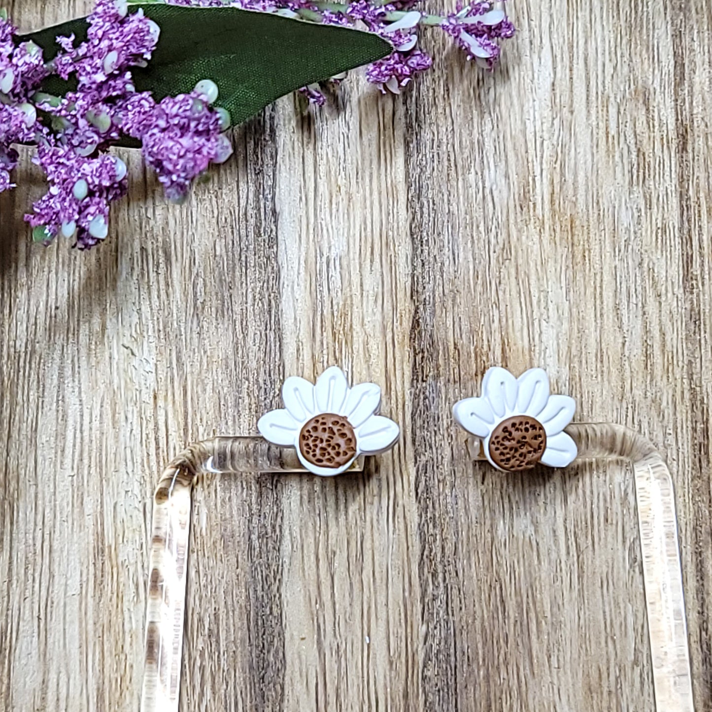 Half Flower Studs