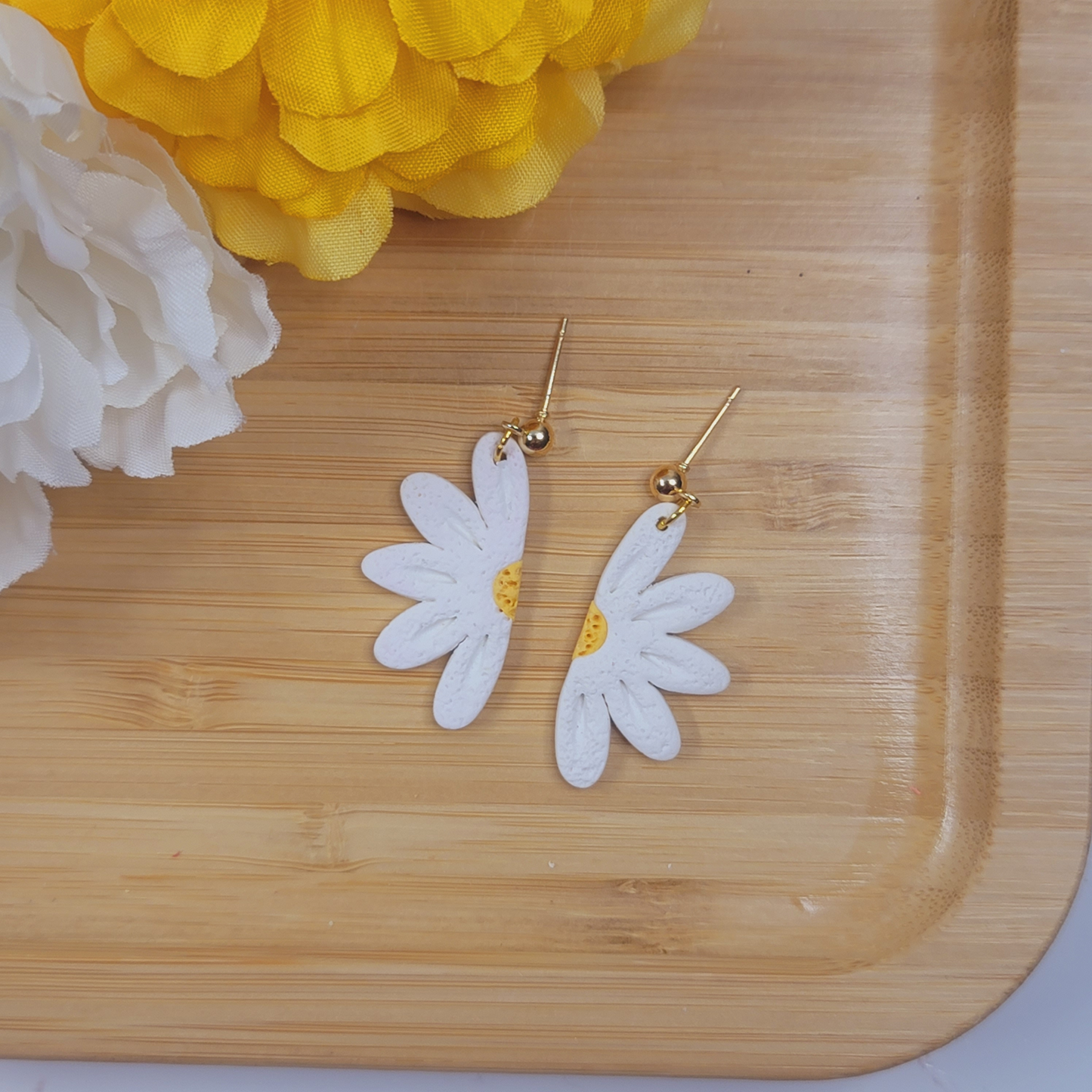 Half flower dangle