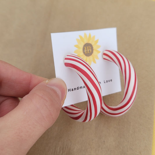 Candy Cane Hoop