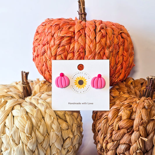 Pumpkin studs