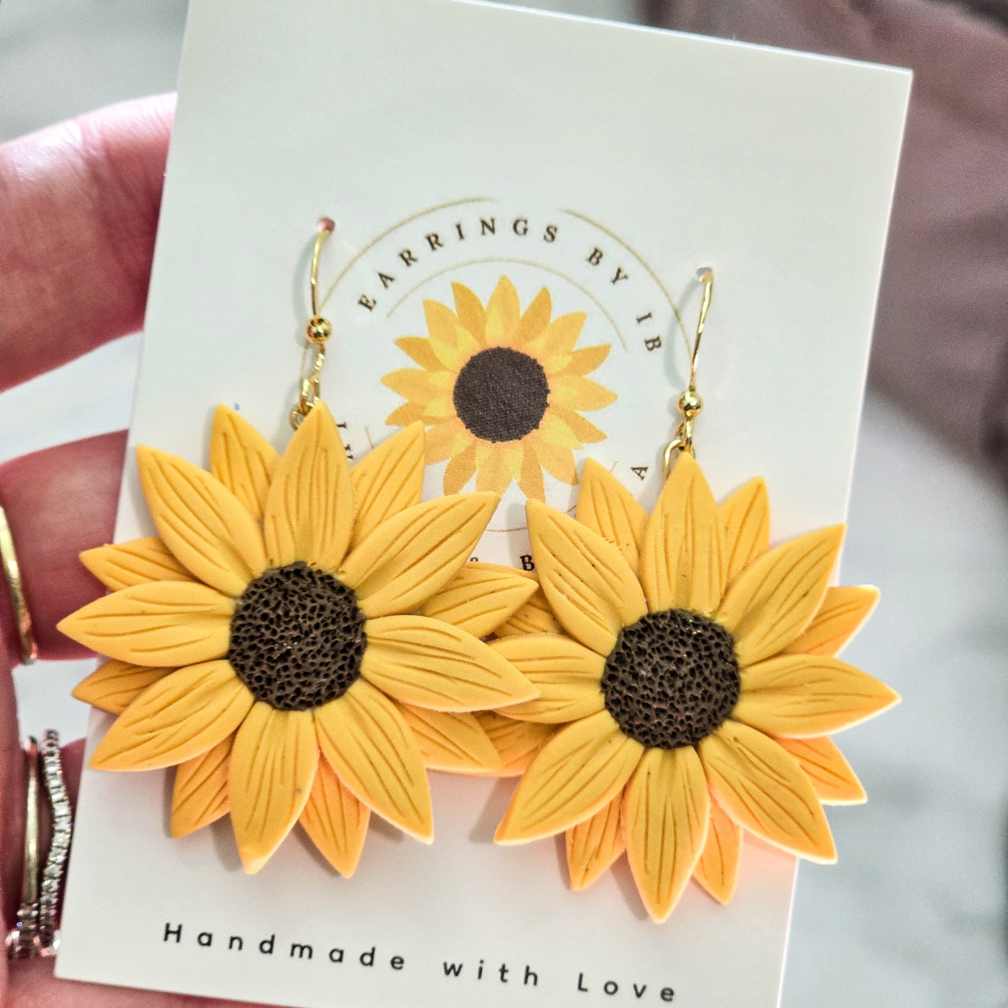 Sunflower dangles