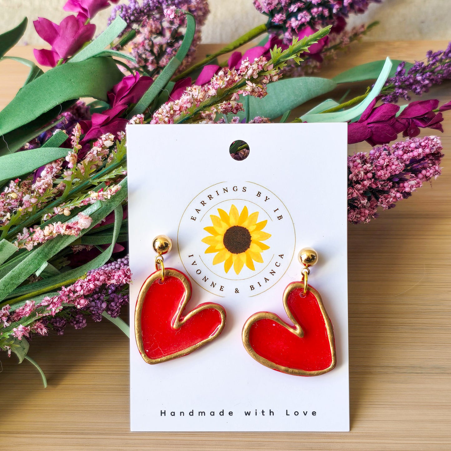 Large Heart Dangle