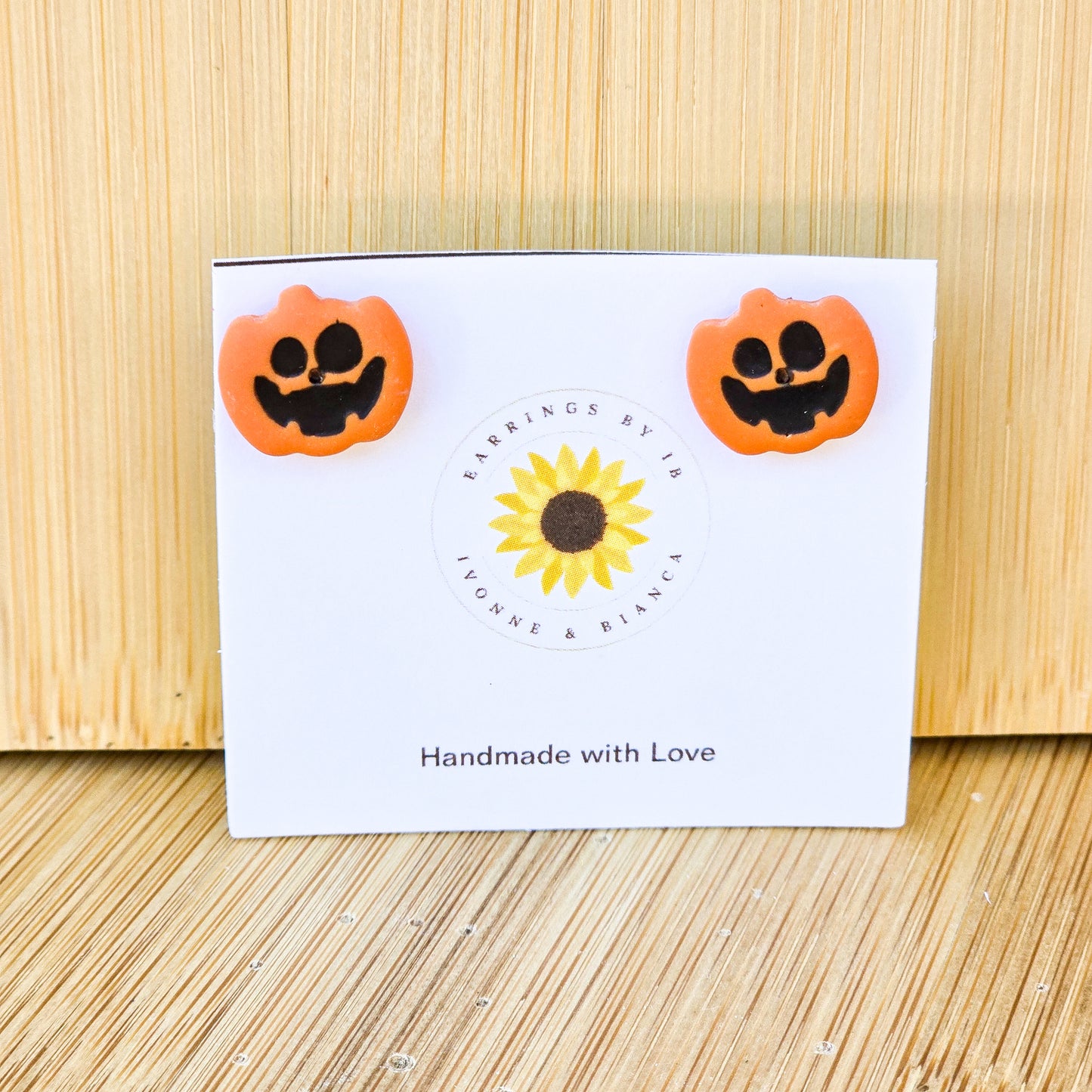 Jack O Lantern Stud
