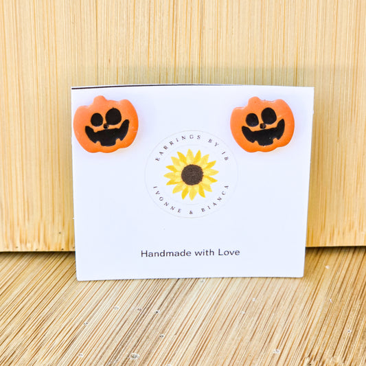 Jack O Lantern Stud