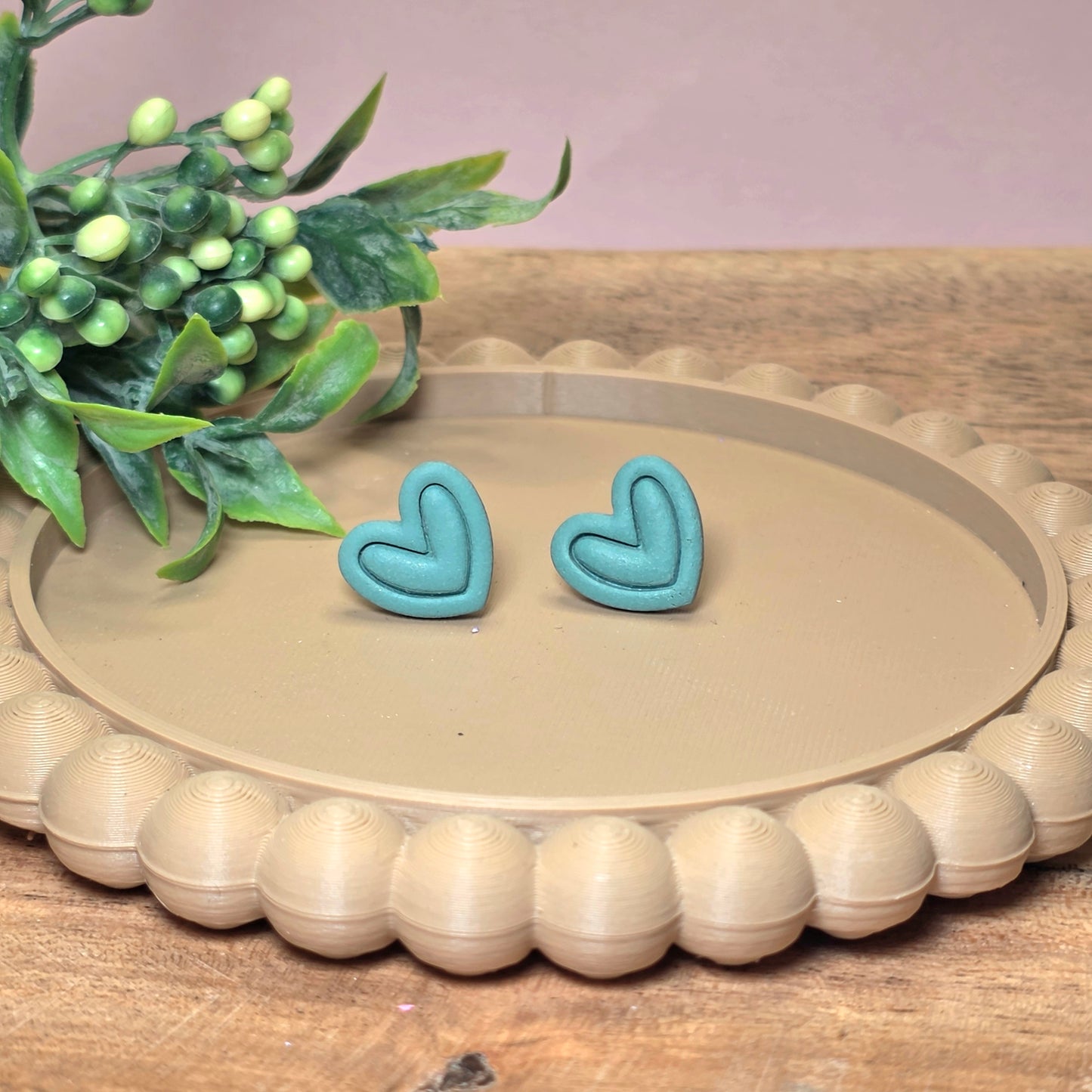 Small Heart Stud